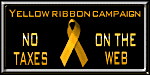 Yellow Ribbon No Taxes on the web