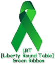 Liberty Round Table Green Ribbon