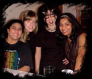 Chris, Chrs, Me and Poonam