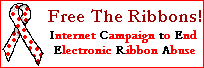 The RedPolka Dot Ribbon - Stop the abuse of ribbons on the Internet